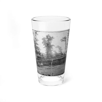 Chattanooga, Tenn., Vicinity. Blockhouse On The Nashville & Chattanooga Railroad (U.S. Civil War) Pint Glass 16oz 16oz - Go Mug Yourself