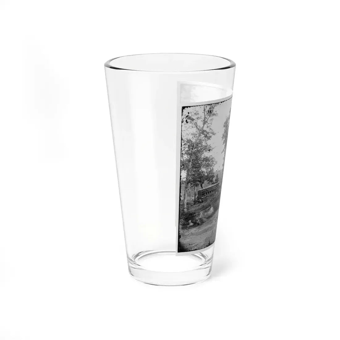 Chattanooga, Tenn., Vicinity. Blockhouse On The Nashville & Chattanooga Railroad (U.S. Civil War) Pint Glass 16oz - Go Mug Yourself