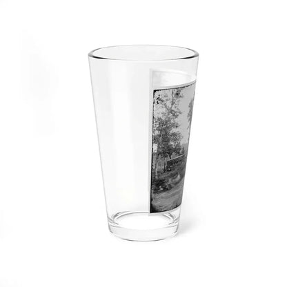 Chattanooga, Tenn., Vicinity. Blockhouse On The Nashville & Chattanooga Railroad (U.S. Civil War) Pint Glass 16oz - Go Mug Yourself