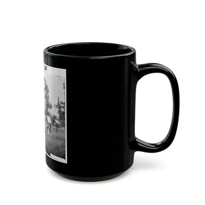 Chattanooga, Tenn., Vicinity. Federal Camp By The Tennessee  River (U.S. Civil War) Black Coffee Mug - Go Mug Yourself