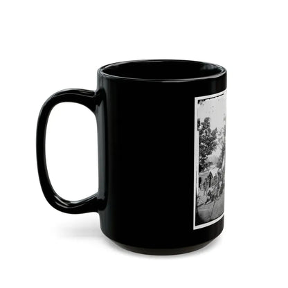 Chattanooga, Tenn., Vicinity. Federal Camp By The Tennessee  River (U.S. Civil War) Black Coffee Mug - Go Mug Yourself