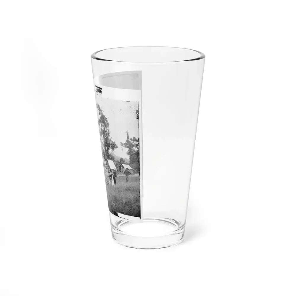 Chattanooga, Tenn., Vicinity. Federal Camp By The Tennessee  River (U.S. Civil War) Pint Glass 16oz - Go Mug Yourself