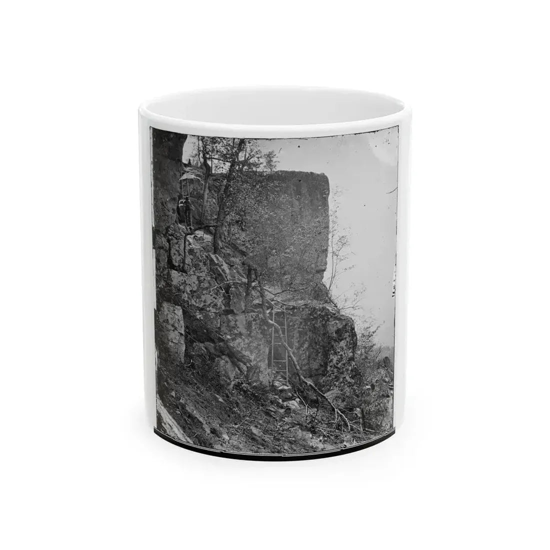 Chattanooga, Tenn., Vicinity. Summit Of Lookout Mountain (U.S. Civil War) White Coffee Mug 11oz - Go Mug Yourself