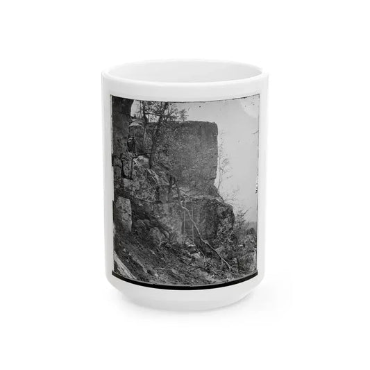 Chattanooga, Tenn., Vicinity. Summit Of Lookout Mountain (U.S. Civil War) White Coffee Mug 15oz - Go Mug Yourself