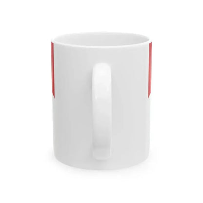 Chaumont-Gistoux vlag (Belgium) White Coffee Mug - Go Mug Yourself