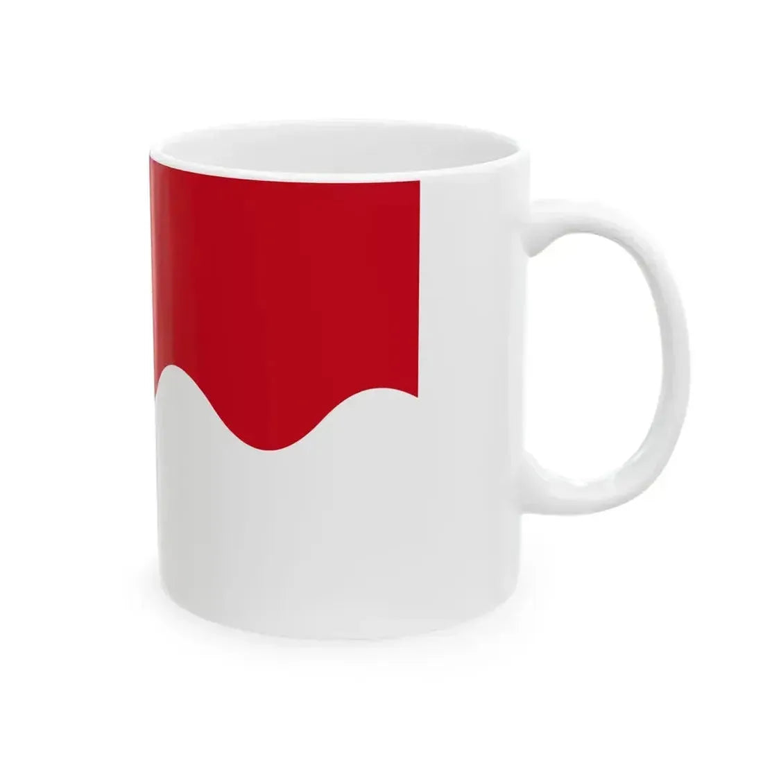Chaumont-Gistoux vlag (Belgium) White Coffee Mug - Go Mug Yourself