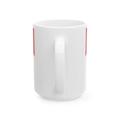 Chaumont-Gistoux vlag (Belgium) White Coffee Mug - Go Mug Yourself