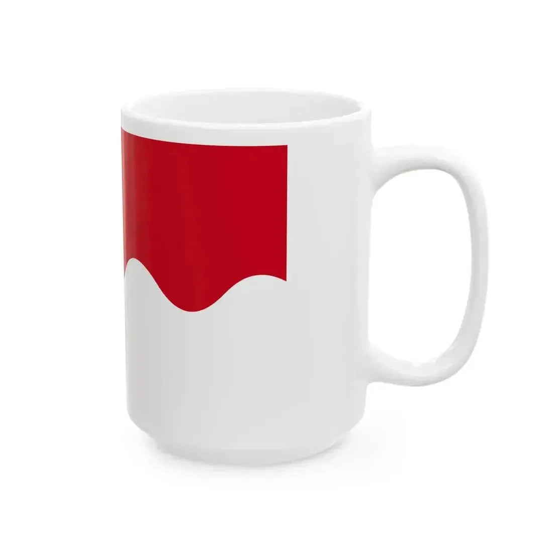 Chaumont-Gistoux vlag (Belgium) White Coffee Mug - Go Mug Yourself