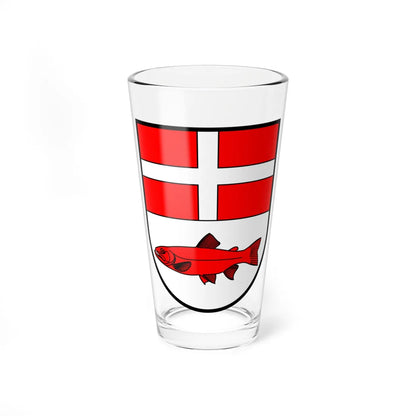 CHE Agno COA (Switzerland) (Coat of Arms) Pint Glass 16oz - Go Mug Yourself
