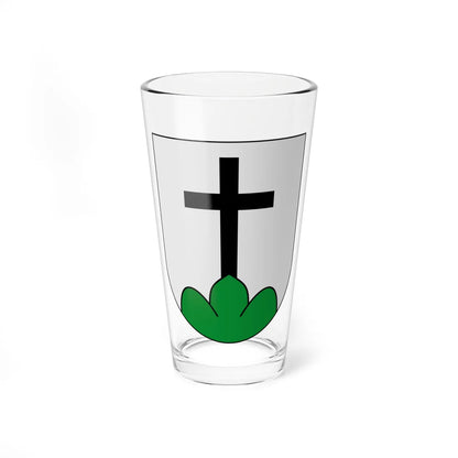 CHE Albinen COA (Switzerland) (Coat of Arms) Pint Glass 16oz 16oz - Go Mug Yourself