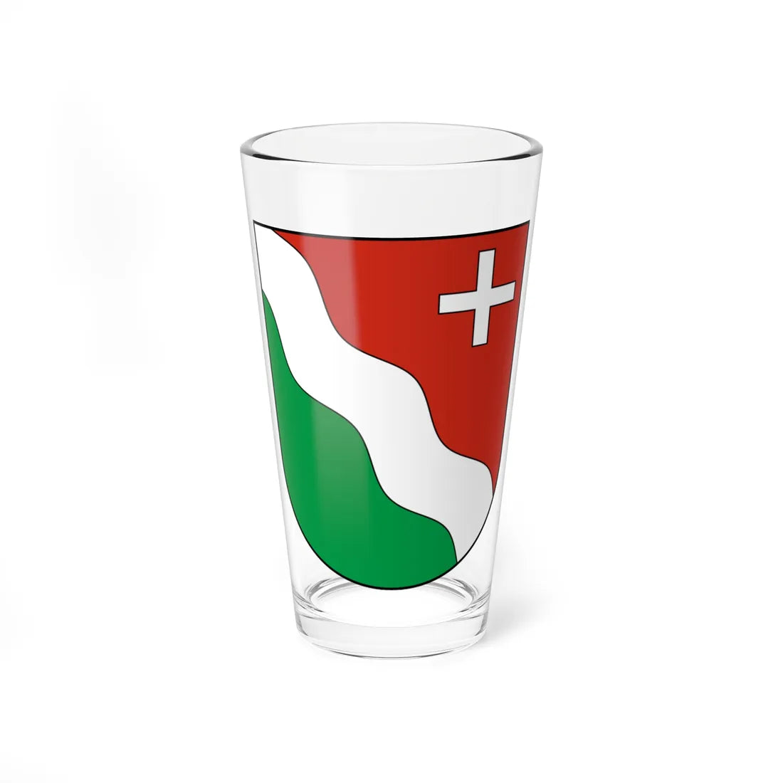 CHE Alpthal COA (Switzerland) (Coat of Arms) Pint Glass 16oz 16oz - Go Mug Yourself