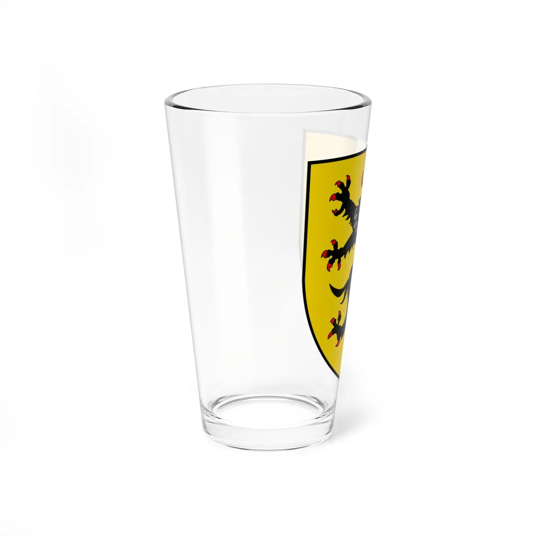 CHE Baltschieder COA (Switzerland) (Coat of Arms) Pint Glass 16oz - Go Mug Yourself