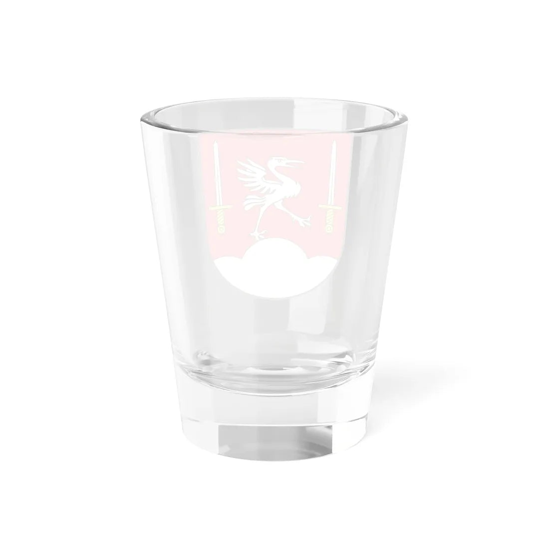CHE Bas-Intyamon COA (Switzerland) (Coat of Arms) Shot Glass 1.5oz - Go Mug Yourself