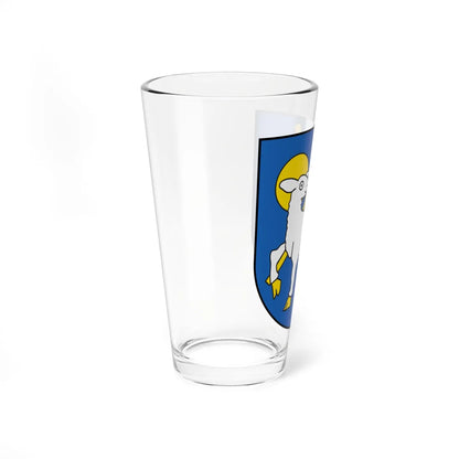 CHE Bennwil COA (Switzerland) (Coat of Arms) Pint Glass 16oz - Go Mug Yourself