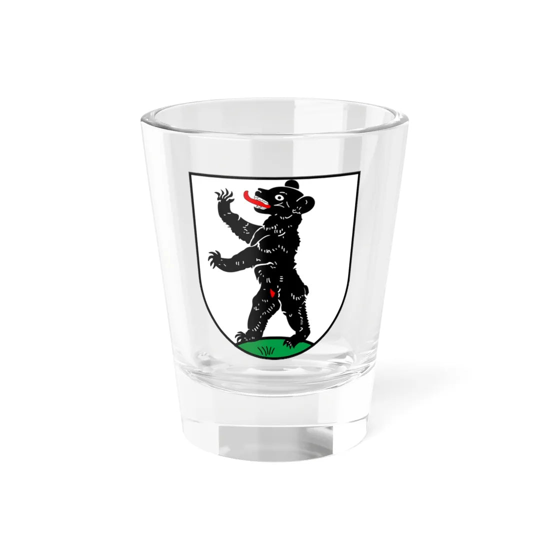 CHE Bühler COA (Switzerland) (Coat of Arms) Shot Glass 1.5oz 1.5oz - Go Mug Yourself