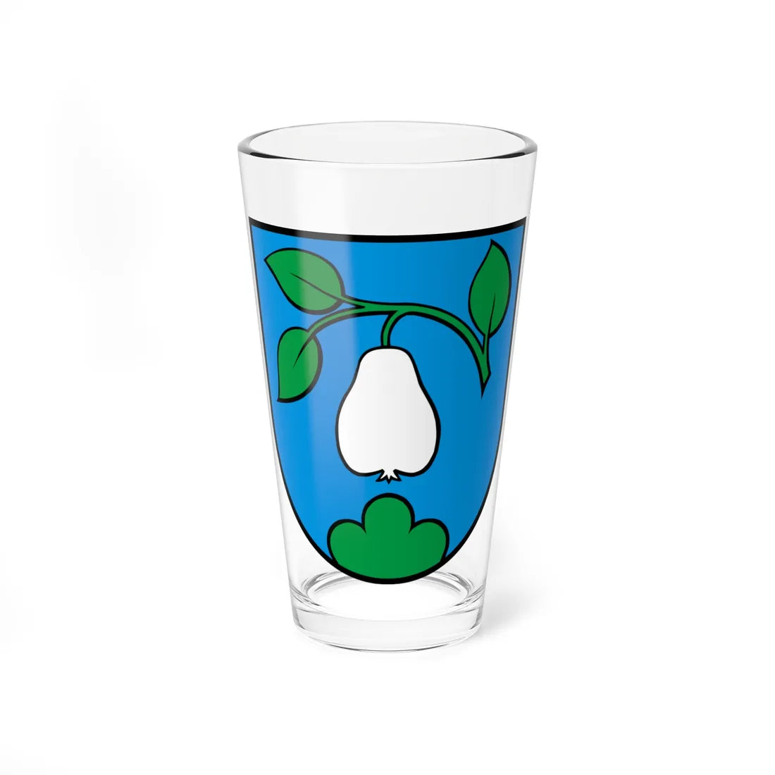 CHE Birrwil COA (Switzerland) (Coat of Arms) Pint Glass 16oz 16oz - Go Mug Yourself