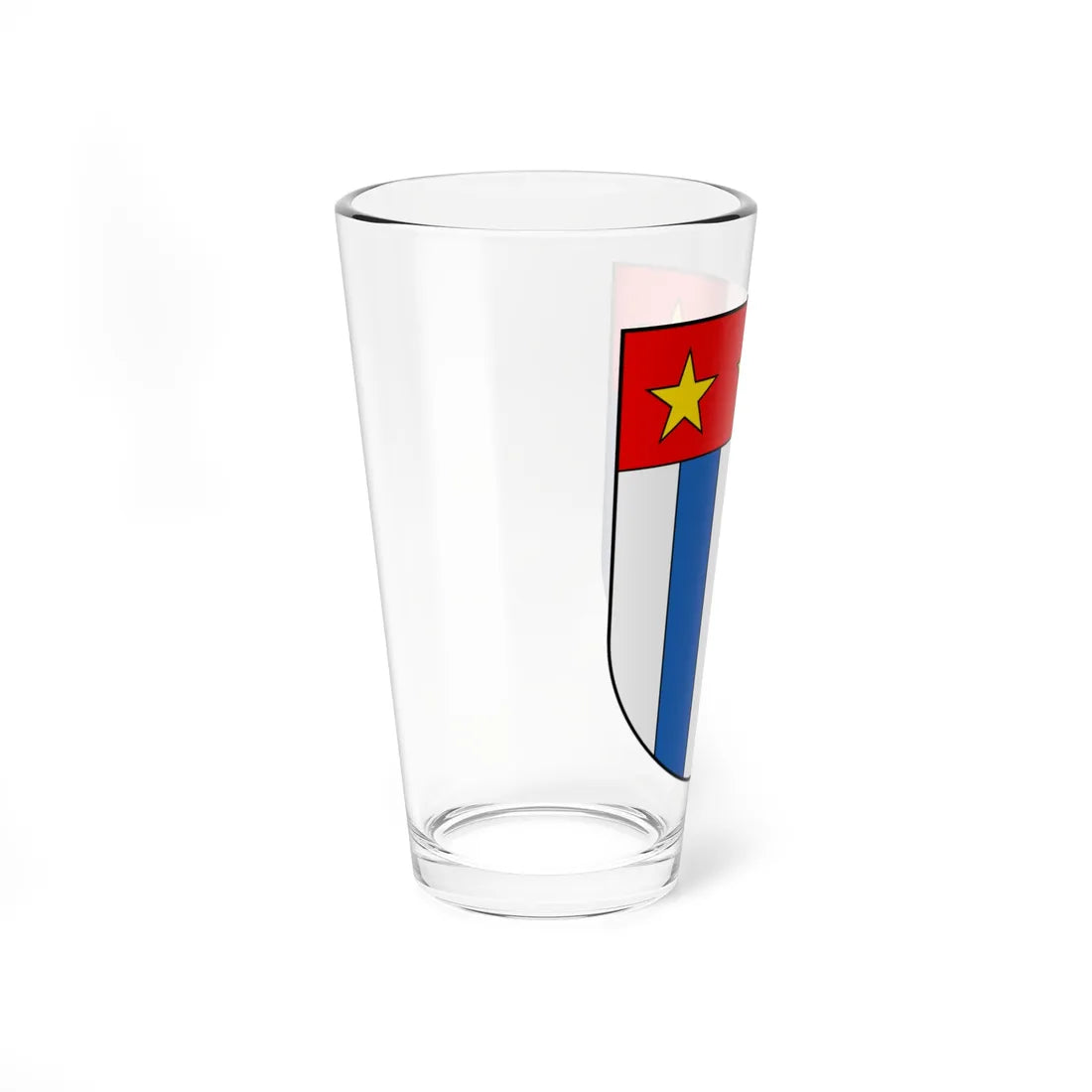 CHE Bossonnens COA (Switzerland) (Coat of Arms) Pint Glass 16oz - Go Mug Yourself