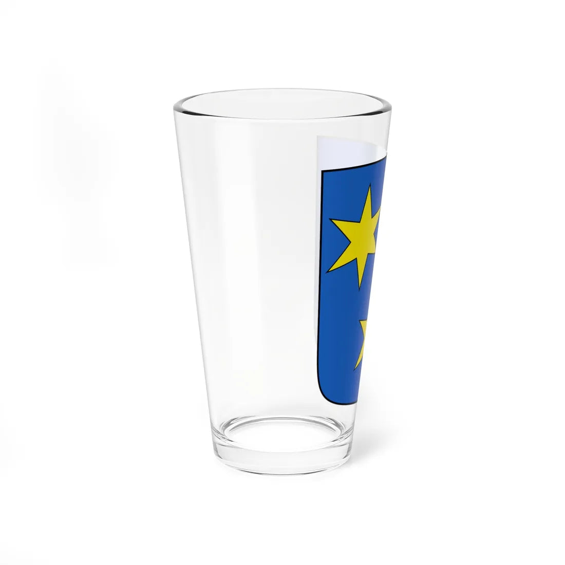 CHE Bürchen COA (Switzerland) (Coat of Arms) Pint Glass 16oz - Go Mug Yourself