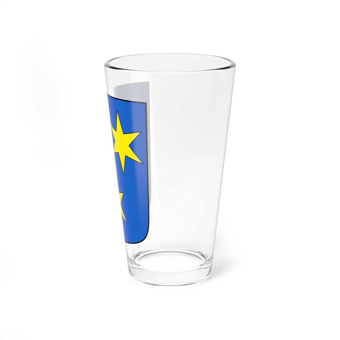 CHE Bürchen COA (Switzerland) (Coat of Arms) Pint Glass 16oz - Go Mug Yourself