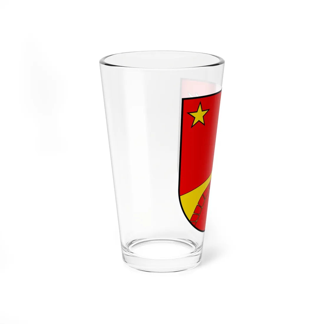 CHE Broc COA (Switzerland) (Coat of Arms) Pint Glass 16oz - Go Mug Yourself