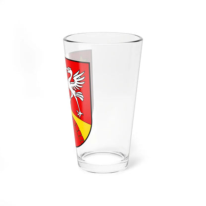CHE Broc COA (Switzerland) (Coat of Arms) Pint Glass 16oz - Go Mug Yourself