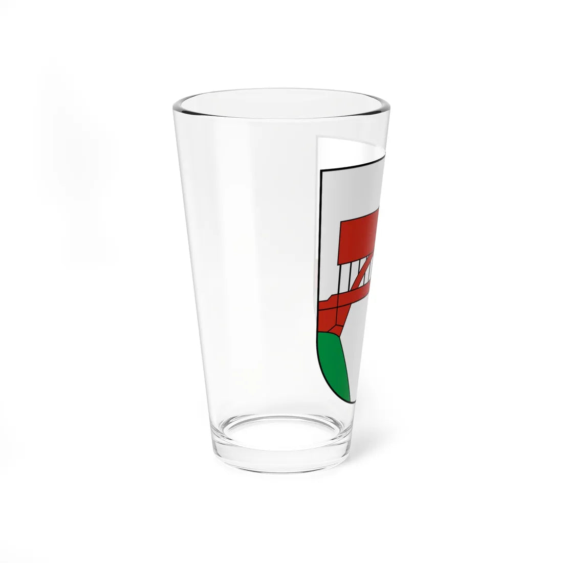 CHE Bütschwil-Ganterschwil COA (Switzerland) (Coat of Arms) Pint Glass 16oz - Go Mug Yourself