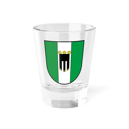 CHE Buchs SG COA (Switzerland) (Coat of Arms) Shot Glass 1.5oz 1.5oz - Go Mug Yourself