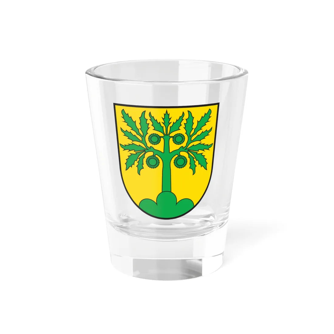 CHE Castaneda COA (Switzerland) (Coat of Arms) Shot Glass 1.5oz 1.5oz - Go Mug Yourself