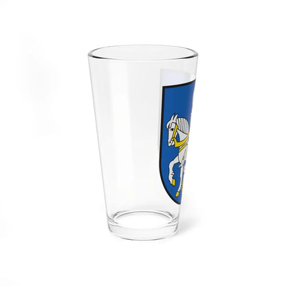 CHE Cazis COA (Switzerland) (Coat of Arms) Pint Glass 16oz - Go Mug Yourself