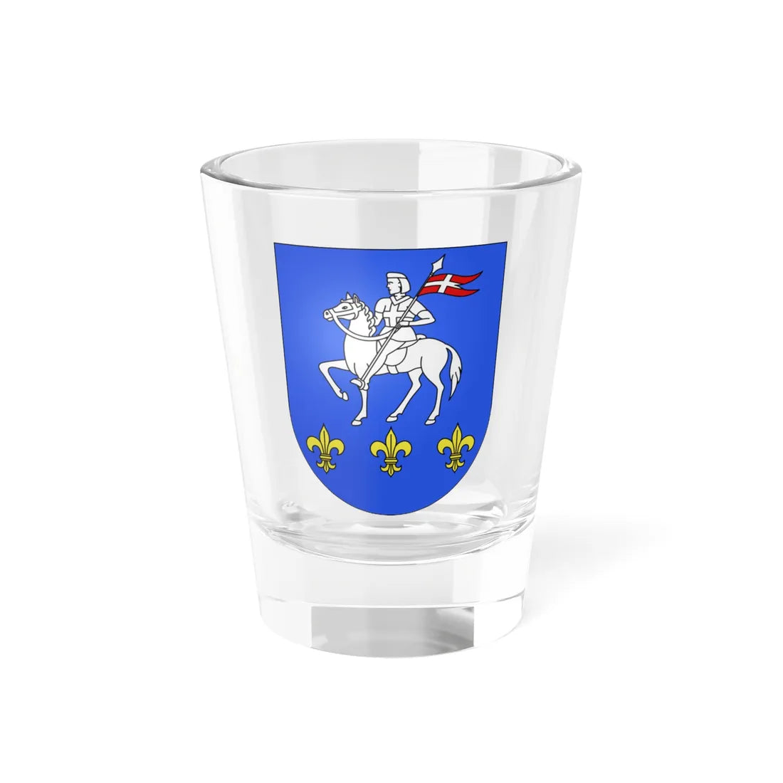 CHE Cevio COA (Switzerland) (Coat of Arms) Shot Glass 1.5oz 1.5oz - Go Mug Yourself