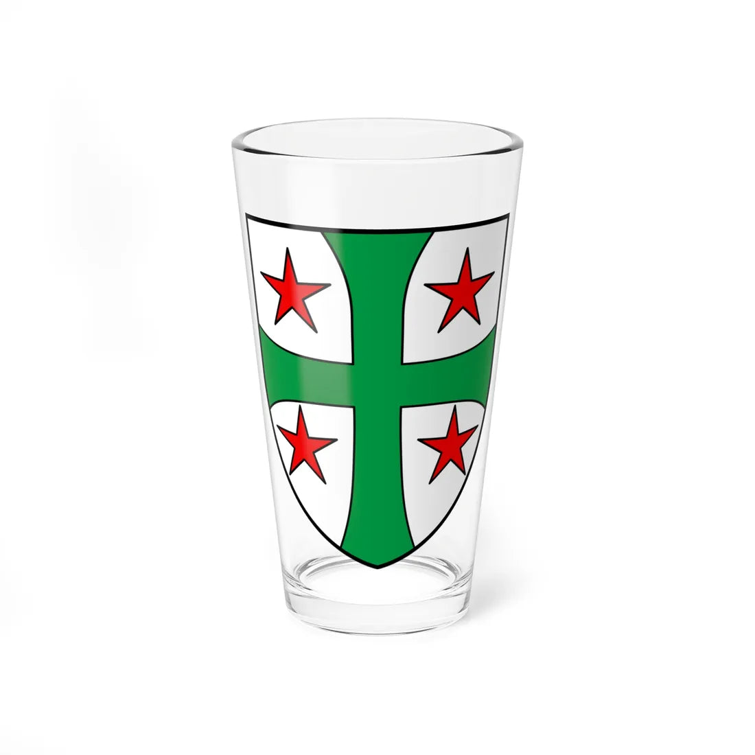 CHE Chalais COA (Switzerland) (Coat of Arms) Pint Glass 16oz 16oz - Go Mug Yourself