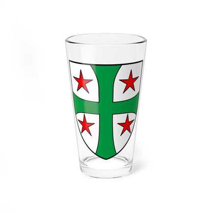 CHE Chalais COA (Switzerland) (Coat of Arms) Pint Glass 16oz 16oz - Go Mug Yourself