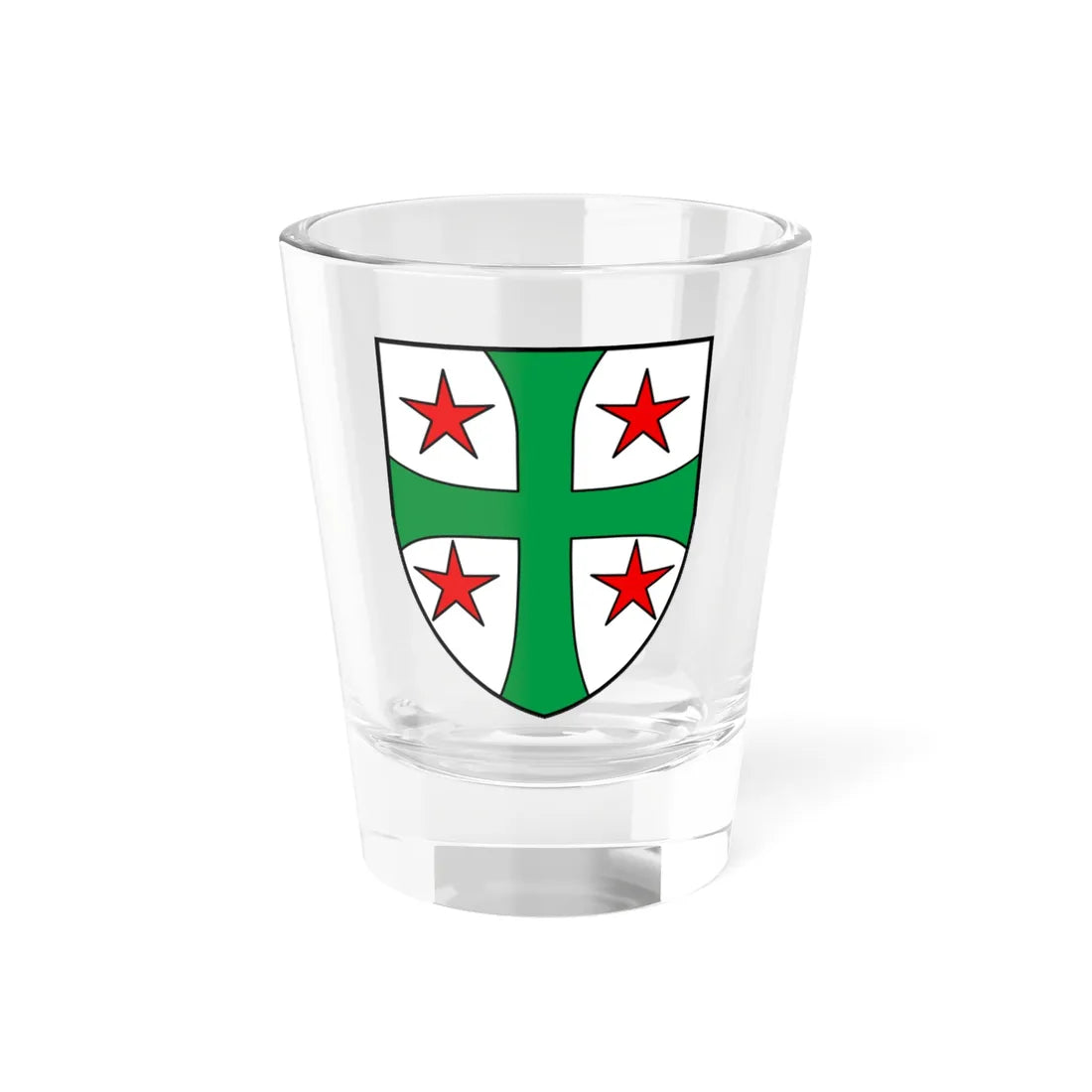 CHE Chalais COA (Switzerland) (Coat of Arms) Shot Glass 1.5oz 1.5oz - Go Mug Yourself