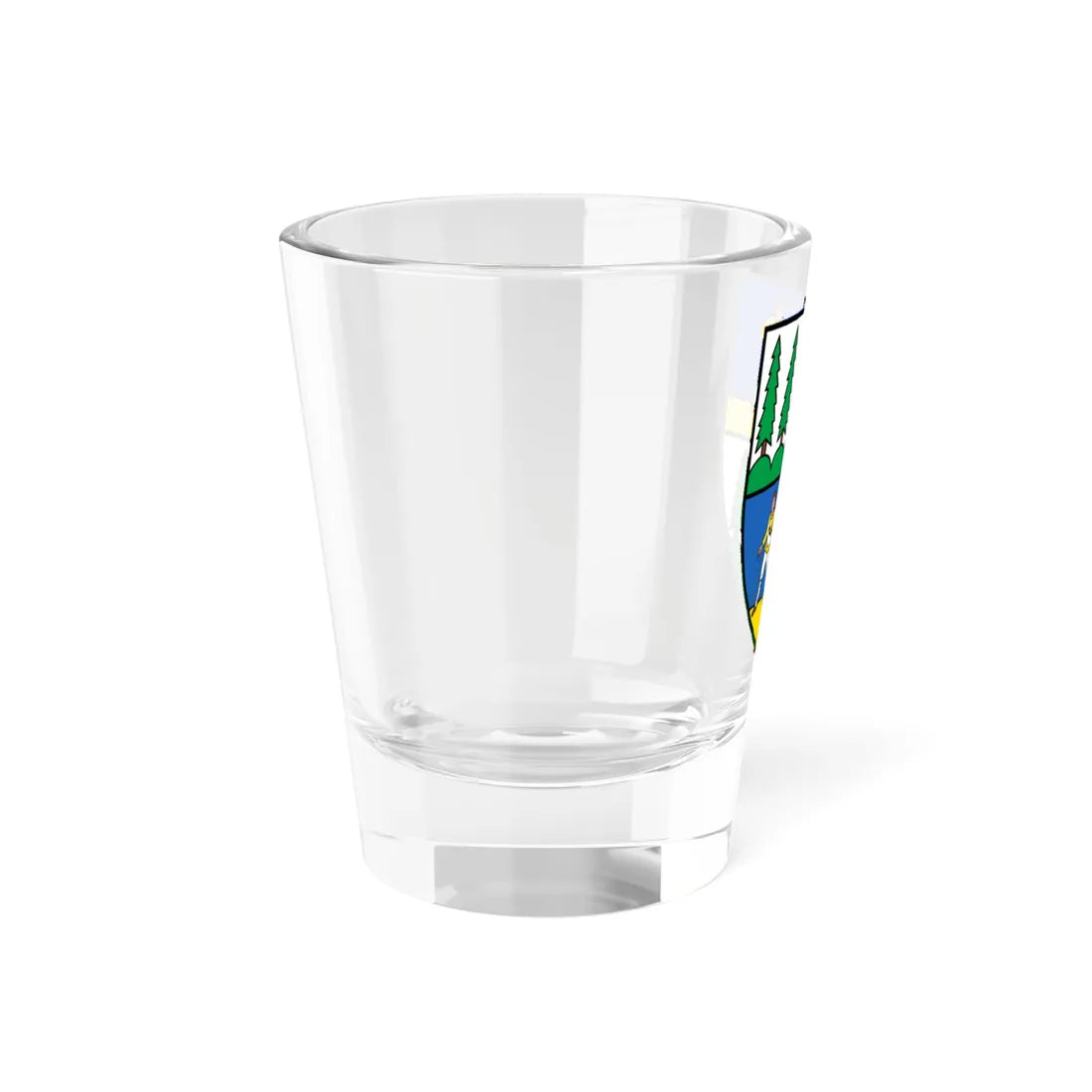 CHE Champéry COA (Switzerland) (Coat of Arms) Shot Glass 1.5oz - Go Mug Yourself