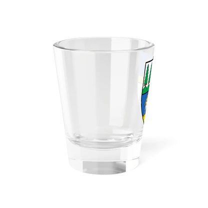 CHE Champéry COA (Switzerland) (Coat of Arms) Shot Glass 1.5oz - Go Mug Yourself