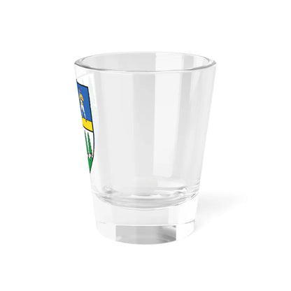 CHE Champéry COA (Switzerland) (Coat of Arms) Shot Glass 1.5oz - Go Mug Yourself