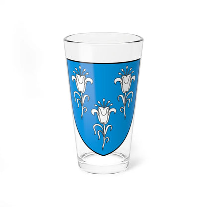 CHE Chancy COA (Switzerland) (Coat of Arms) Pint Glass 16oz 16oz - Go Mug Yourself