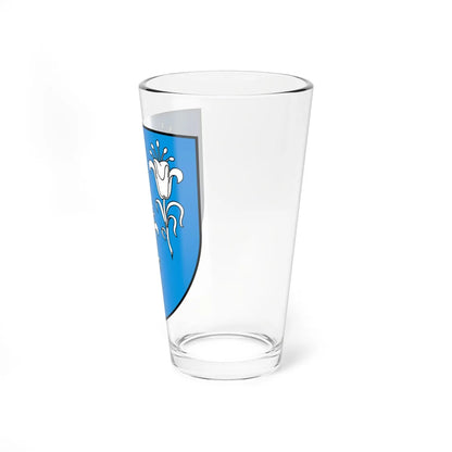 CHE Chancy COA (Switzerland) (Coat of Arms) Pint Glass 16oz - Go Mug Yourself