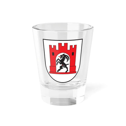 CHE Chur COA (Switzerland) (Coat of Arms) Shot Glass 1.5oz 1.5oz - Go Mug Yourself