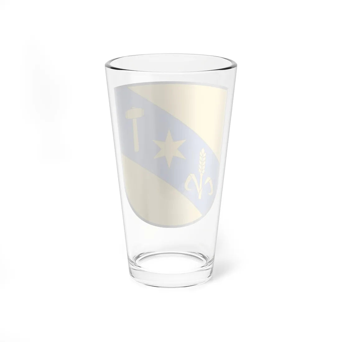 CHE Churwalden COA (Switzerland) (Coat of Arms) Pint Glass 16oz - Go Mug Yourself