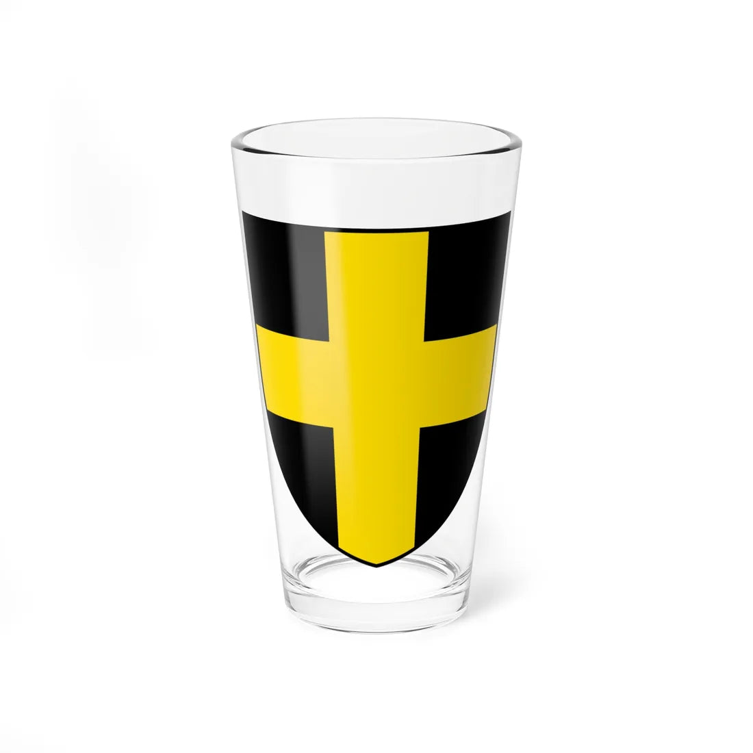 CHE Confignon COA (Switzerland) (Coat of Arms) Pint Glass 16oz 16oz - Go Mug Yourself