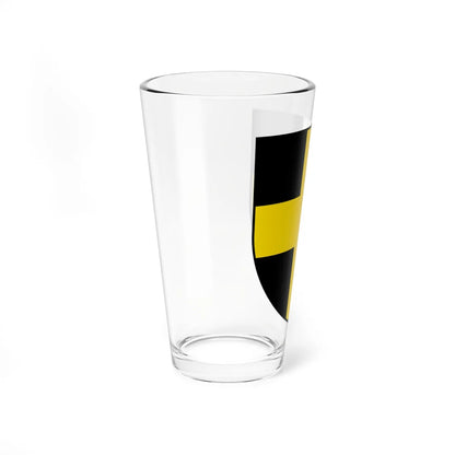 CHE Confignon COA (Switzerland) (Coat of Arms) Pint Glass 16oz - Go Mug Yourself
