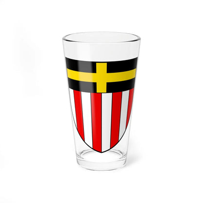 CHE Corsier COA (Switzerland) (Coat of Arms) Pint Glass 16oz 16oz - Go Mug Yourself