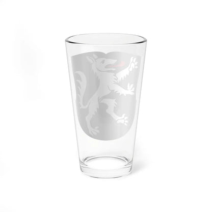 CHE Courgevaux COA (Switzerland) (Coat of Arms) Pint Glass 16oz - Go Mug Yourself