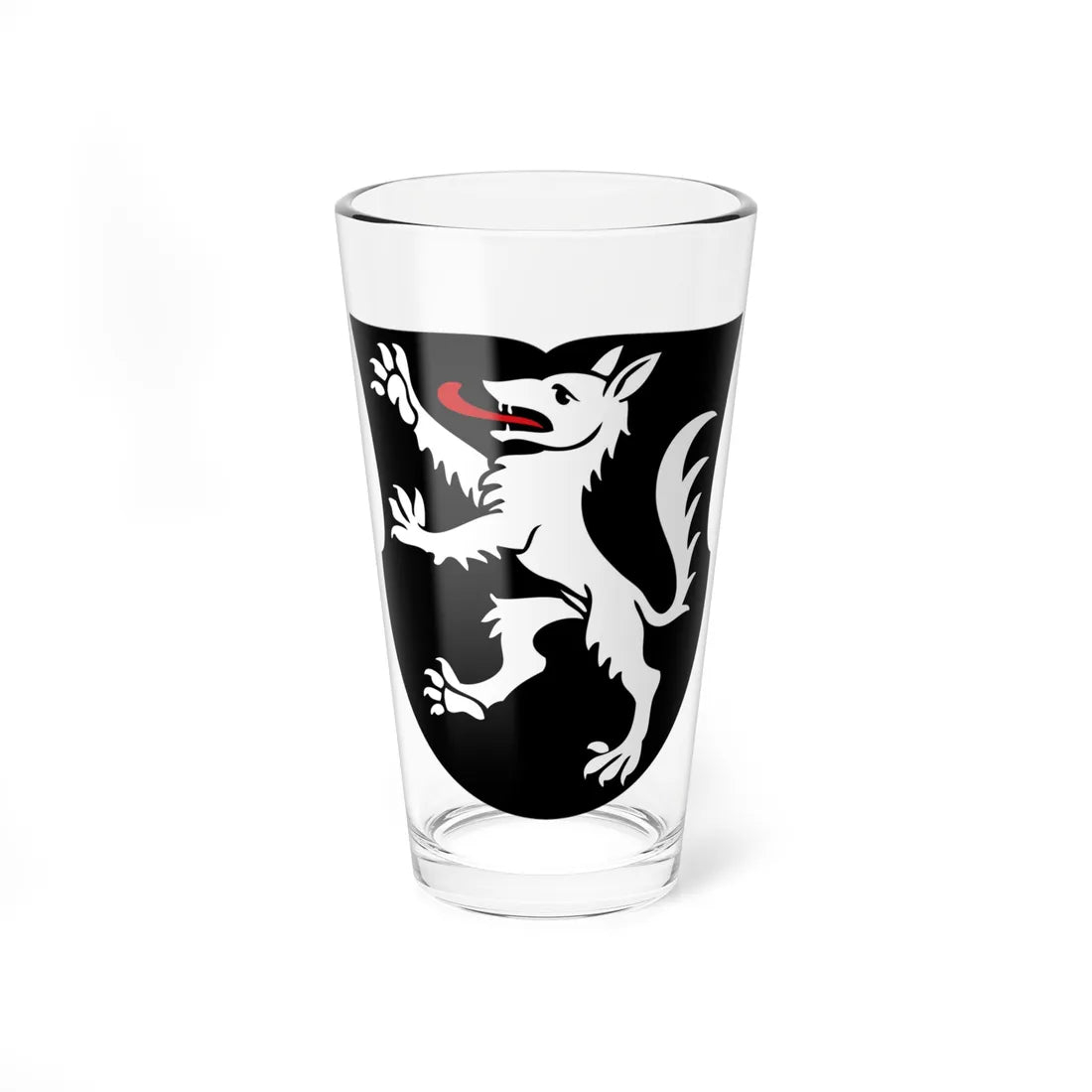 CHE Courgevaux COA (Switzerland) (Coat of Arms) Pint Glass 16oz - Go Mug Yourself
