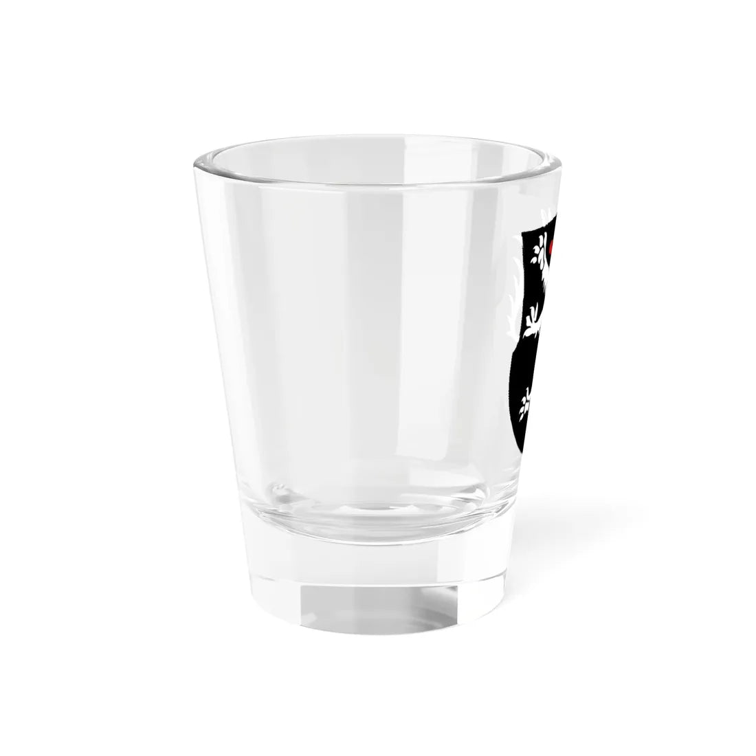 CHE Courgevaux COA (Switzerland) (Coat of Arms) Shot Glass 1.5oz - Go Mug Yourself