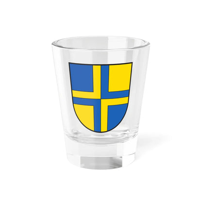 CHE Davos COA (Switzerland) (Coat of Arms) Shot Glass 1.5oz 1.5oz - Go Mug Yourself