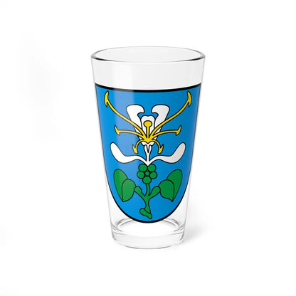 CHE Dierikon COA (Switzerland) (Coat of Arms) Pint Glass 16oz 16oz - Go Mug Yourself