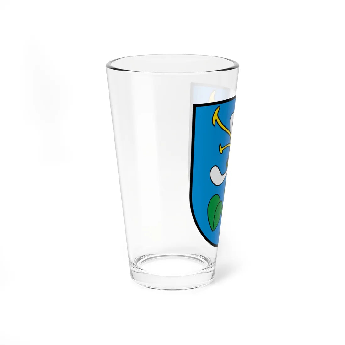 CHE Dierikon COA (Switzerland) (Coat of Arms) Pint Glass 16oz - Go Mug Yourself