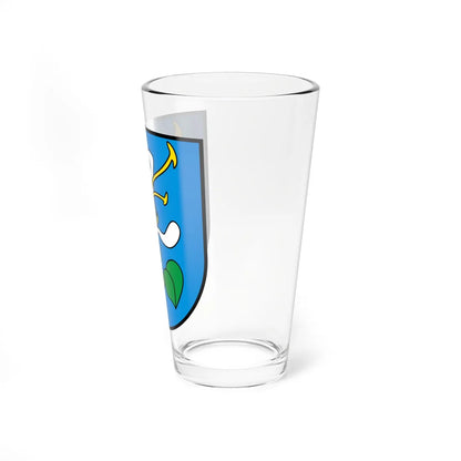 CHE Dierikon COA (Switzerland) (Coat of Arms) Pint Glass 16oz - Go Mug Yourself